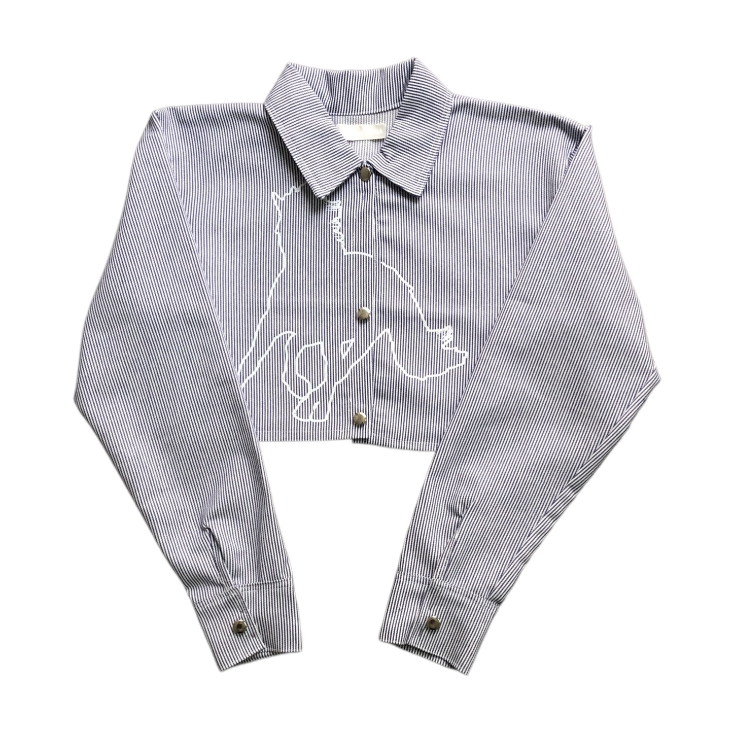 “Horse” - Cropped Shirt