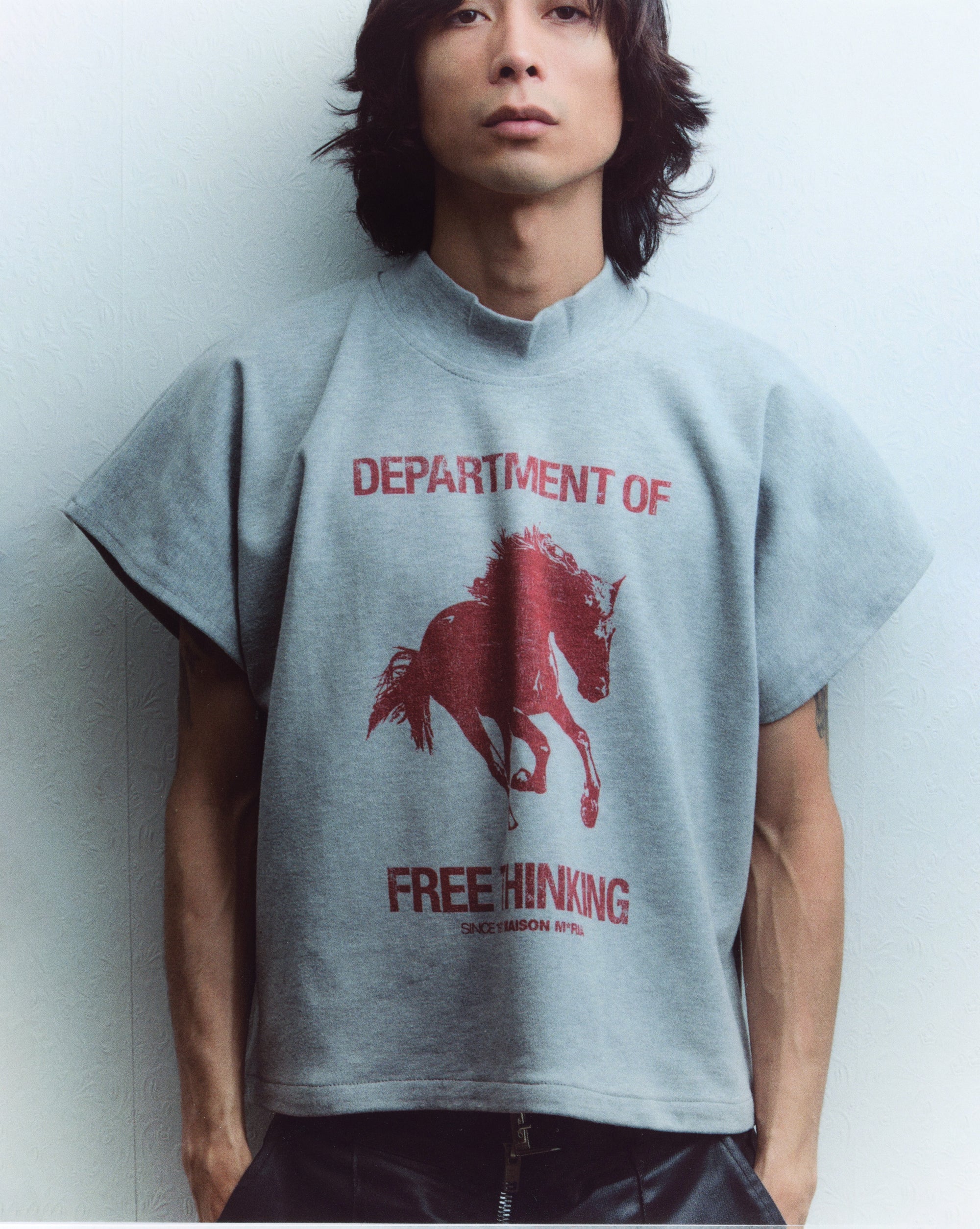 Free Thinking - T-Shirt Zero Wasted Negra