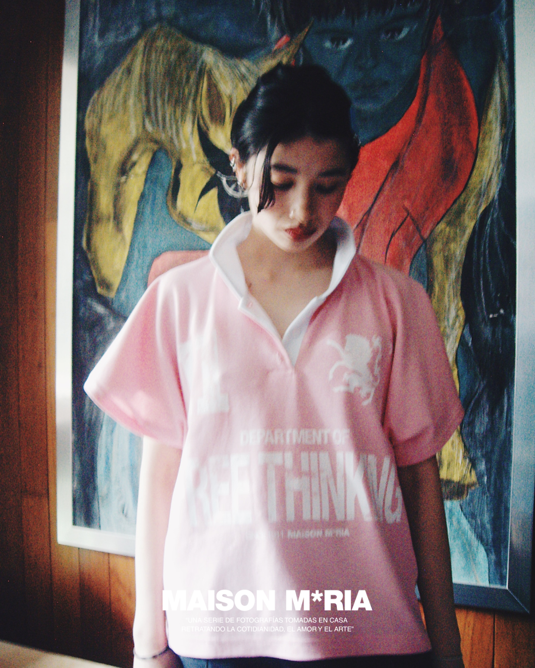 Polo Zero Waste - FreeThinking Rosa