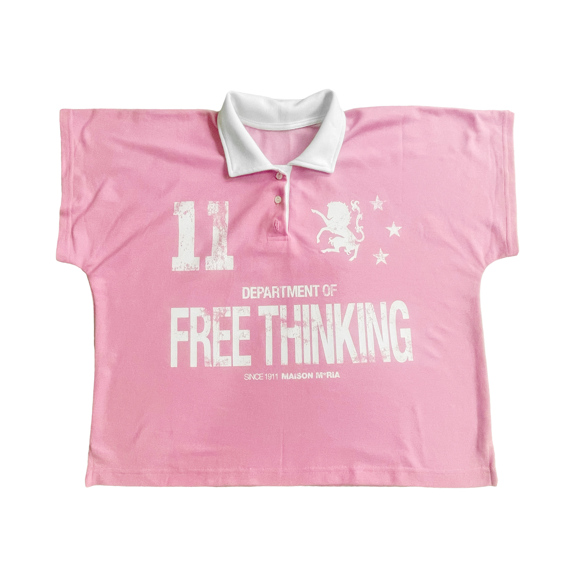 Polo Zero Waste - FreeThinking Rosa