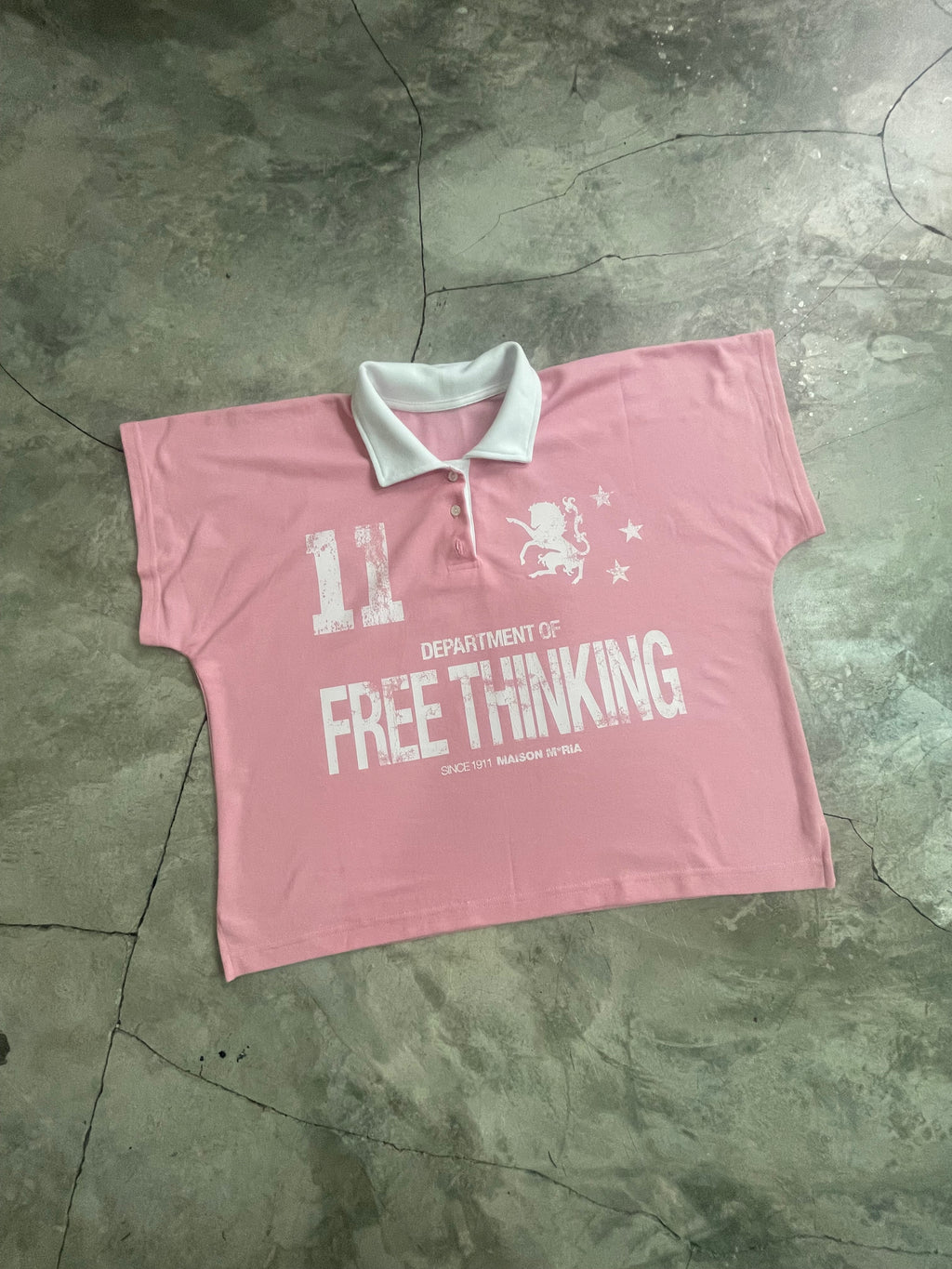 Polo Zero Waste - FreeThinking Rosa