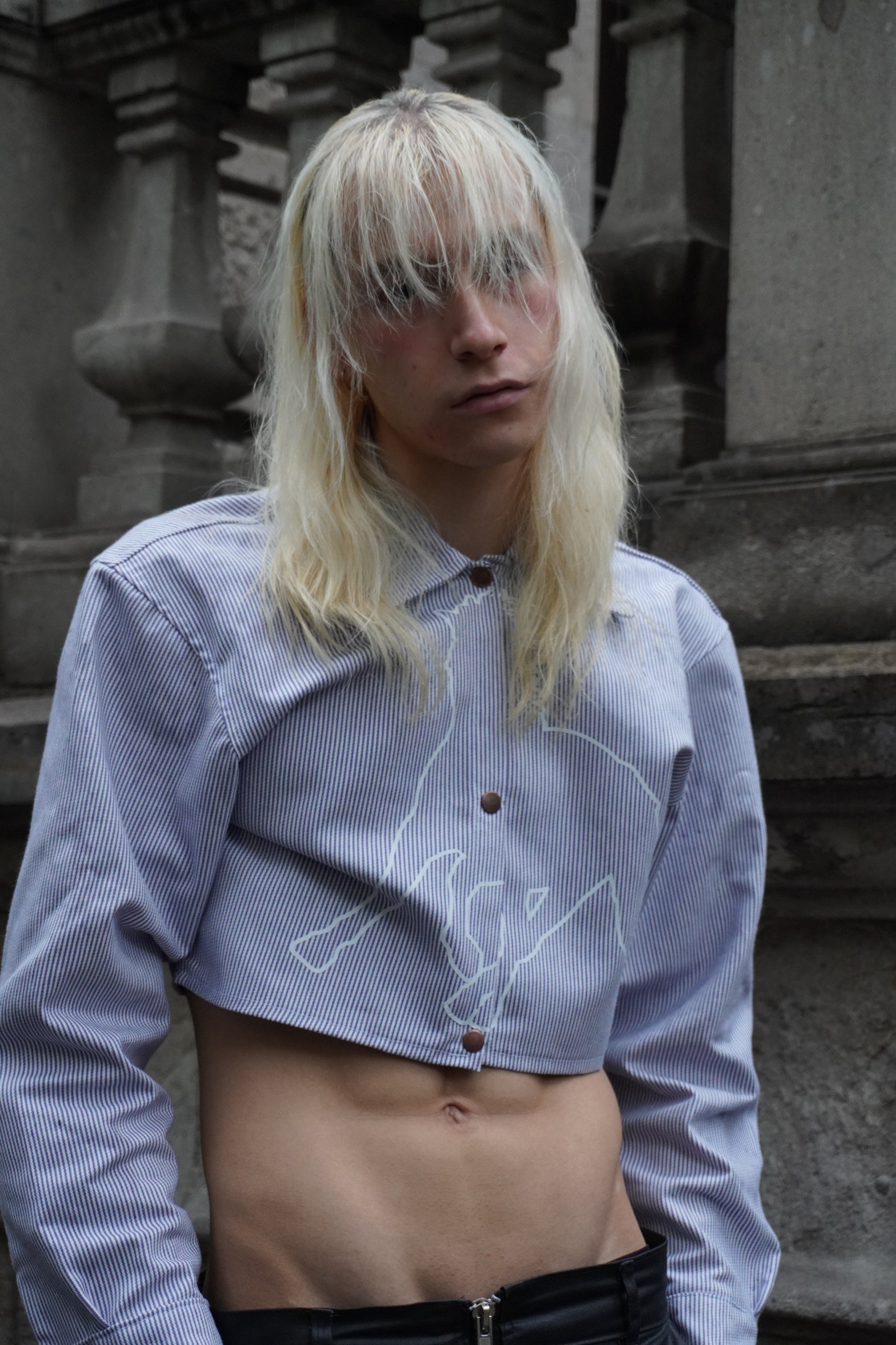 “Horse” - Cropped Shirt