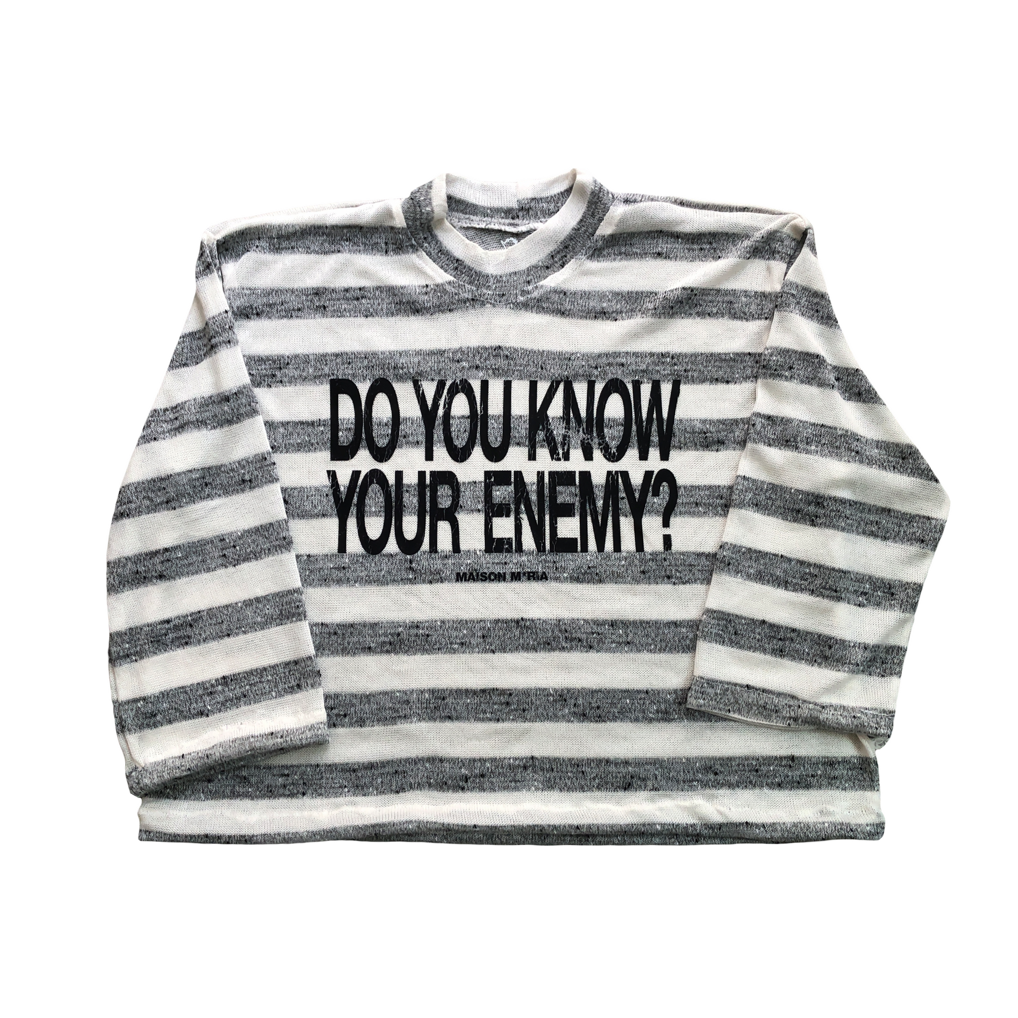 "Know Your Enemy" - Knitted Sweater
