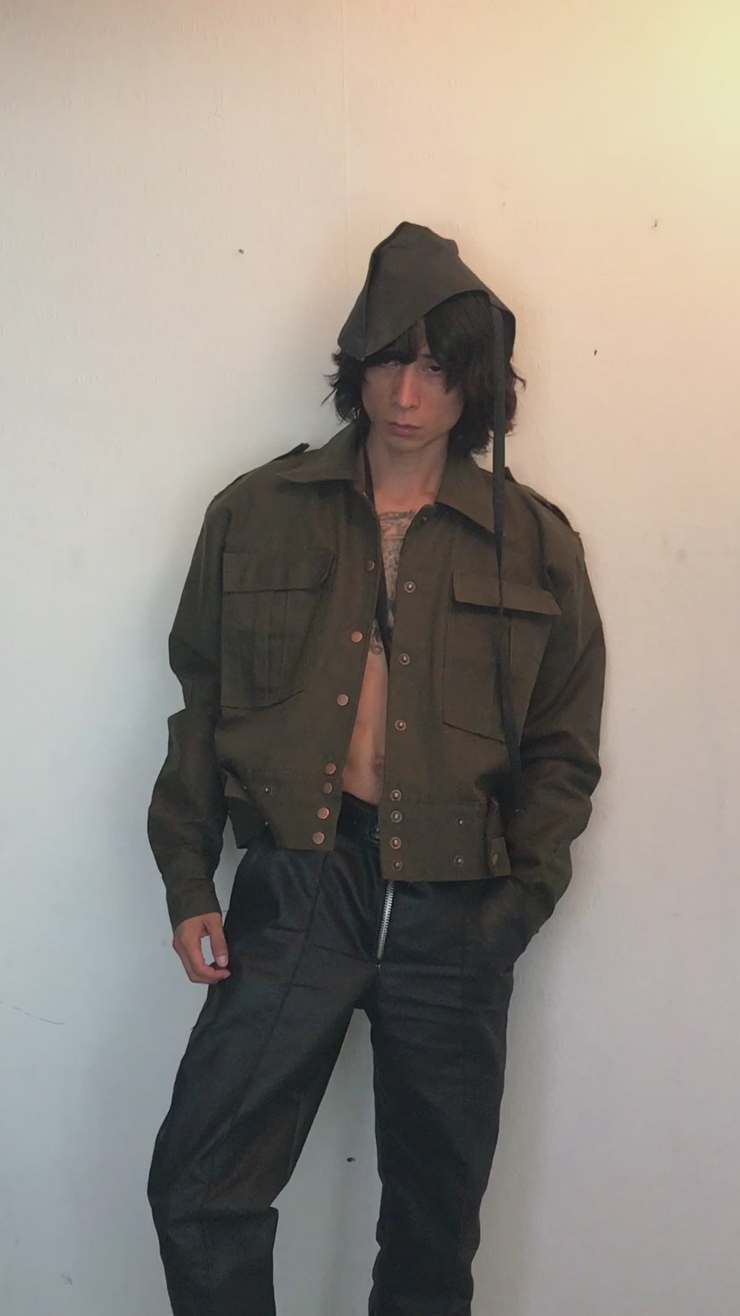 ERN 2 - Militar Jacket Cropped